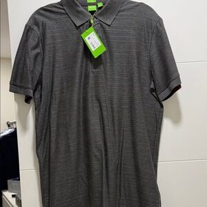 Hugo Boss Charcoal Polo Shirt